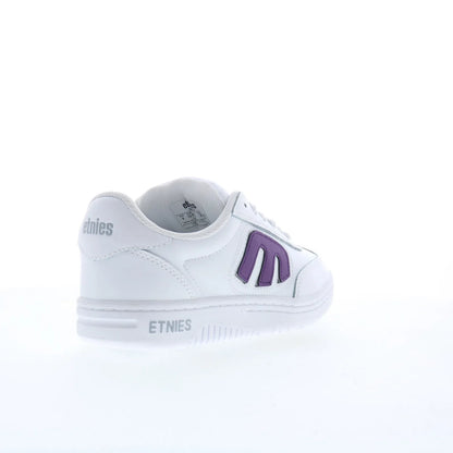 Etnies Locut 4101000507100 Mens White Leather Skate Inspired Sneakers Shoes