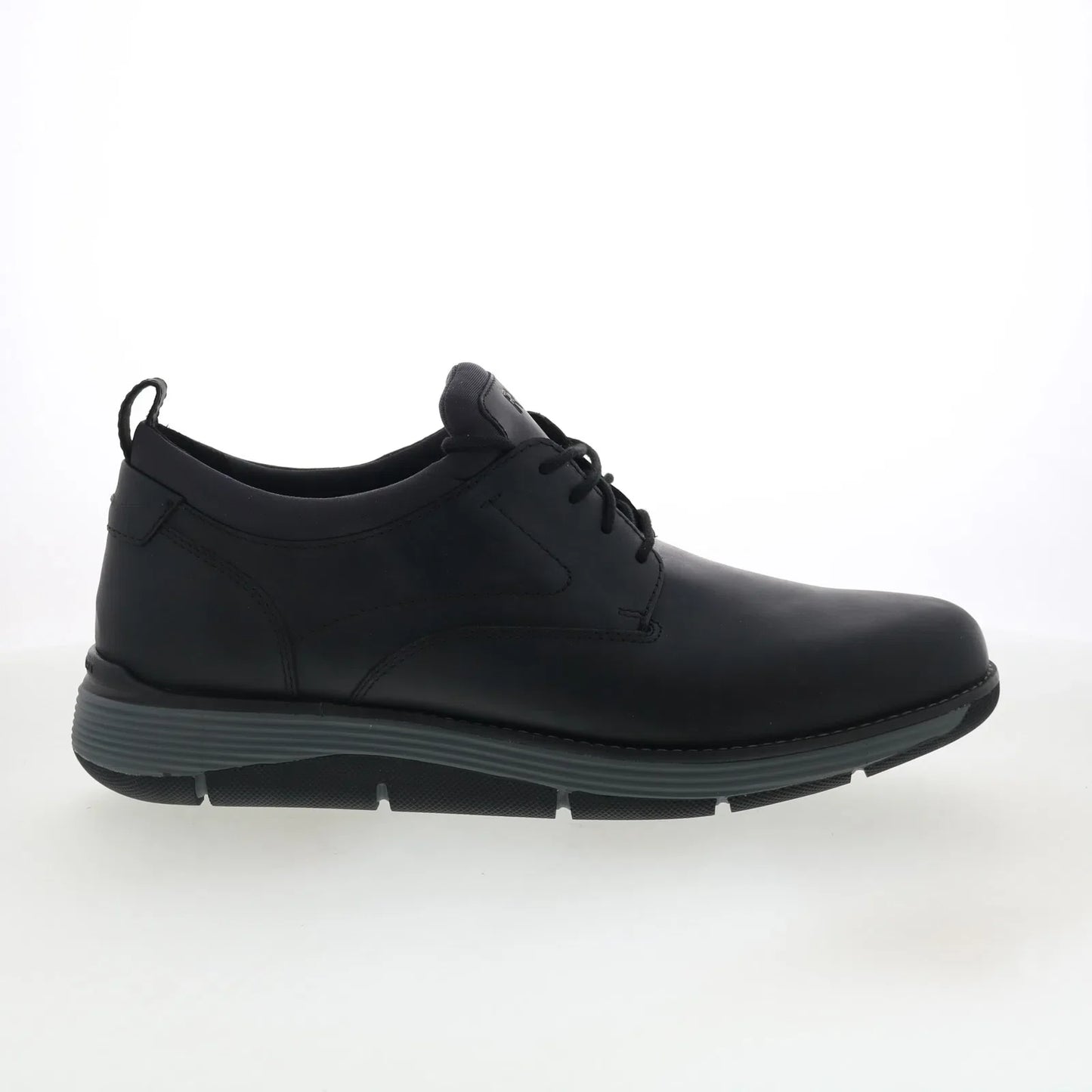 Rockport Lukah RMLUKAH Mens Black Leather Lace Up Lifestyle Sneakers Shoes