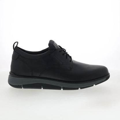 Rockport Lukah RMLUKAH Mens Black Leather Lace Up Lifestyle Sneakers Shoes
