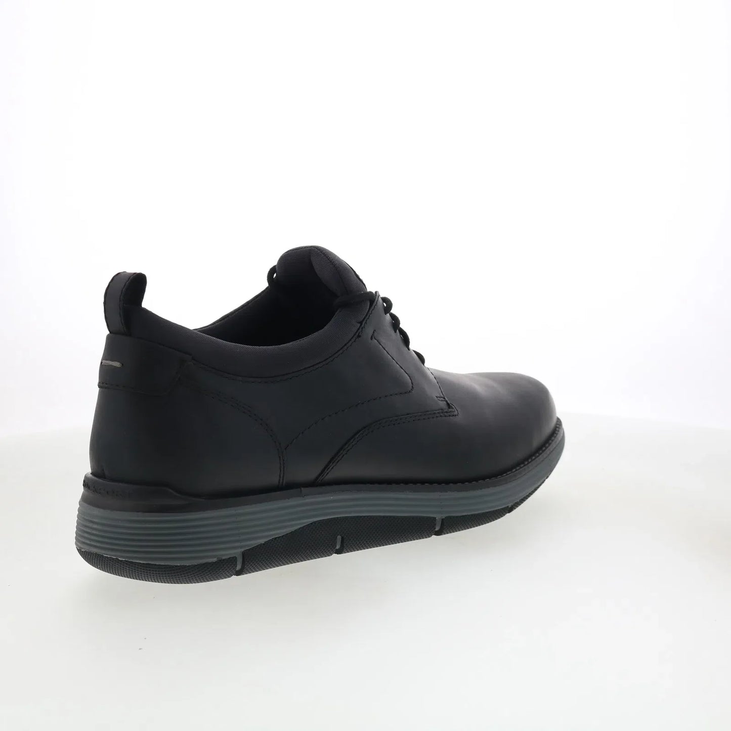 Rockport Lukah RMLUKAH Mens Black Wide Leather Lifestyle Sneakers Shoes