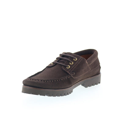 Aquatalia Dax Waterproof M077635 Mens Brown Loafers & Slip Ons Boat Shoes