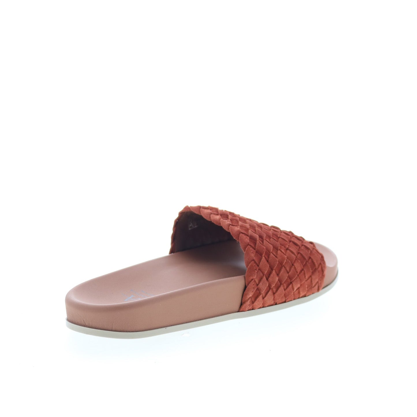 Aquatalia Samuele Waterproof M083605 Mens Brown Suede Sandals Slides Shoes