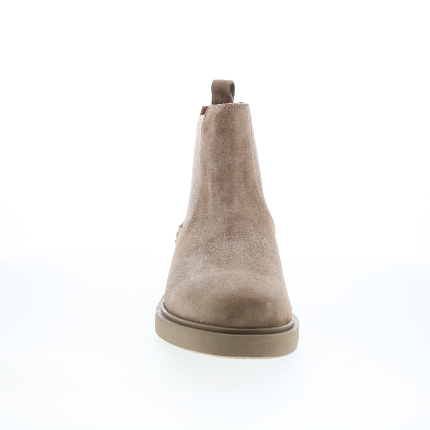 Aquatalia Pietro Waterproof M102854 Mens Gray Suede Slip On Chelsea Boots