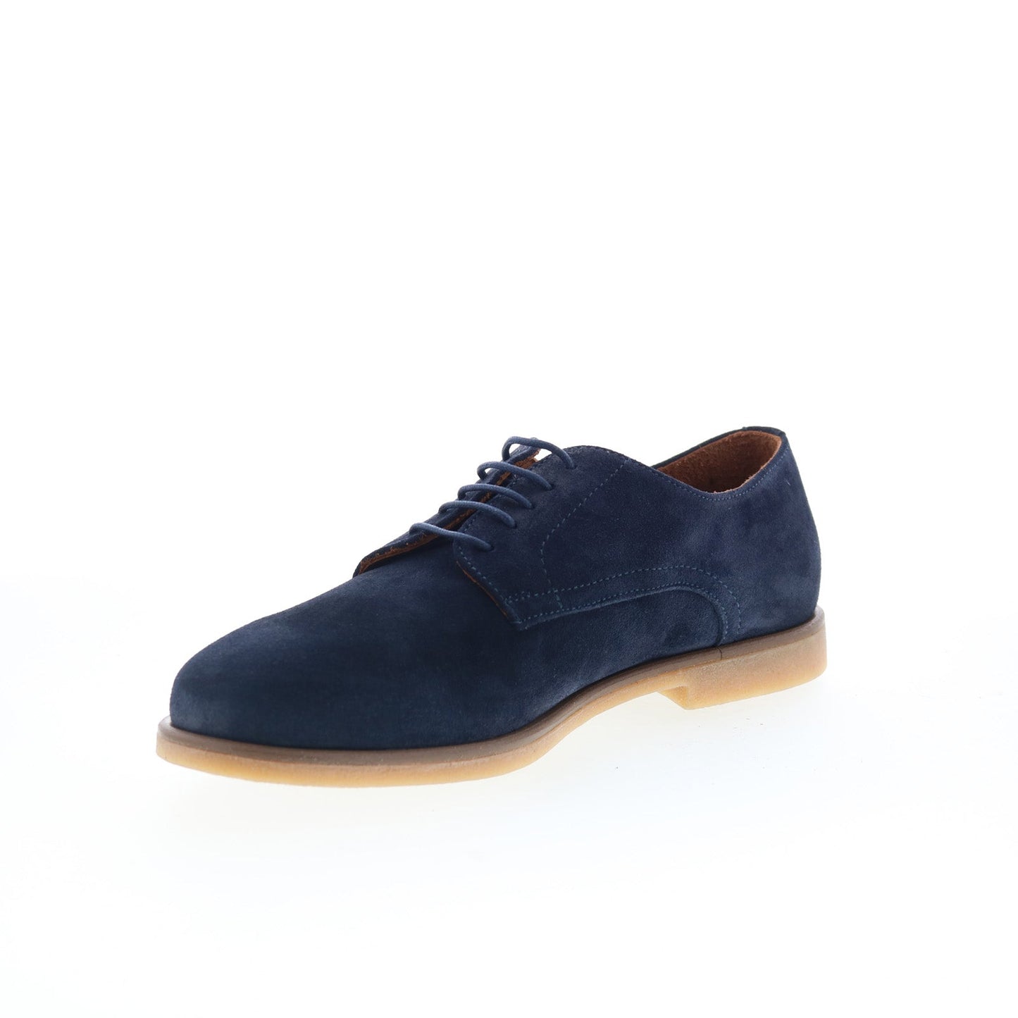Aquatalia Silvio Waterproof Mens Blue Oxfords & Lace Ups Plain Toe Shoes