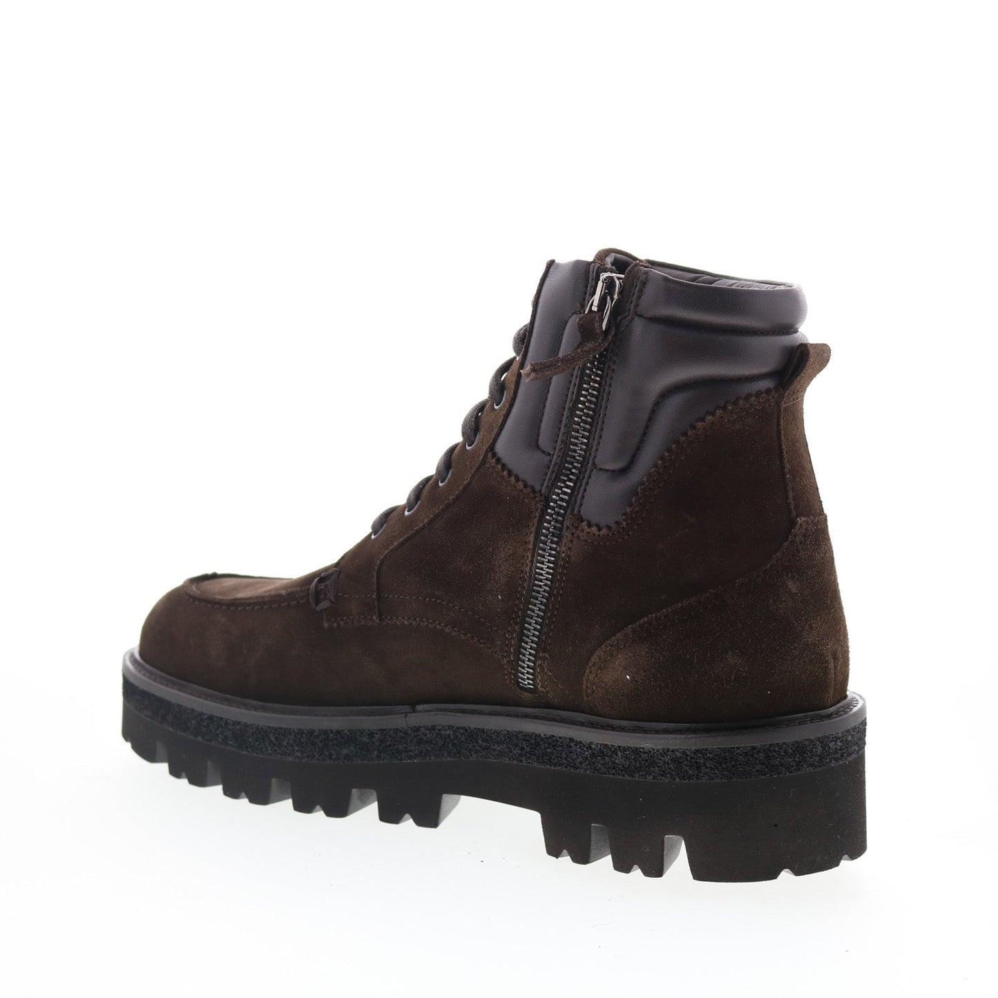 Aquatalia Fortino Waterproof M107333 Mens Brown Suede Casual Dress Boots