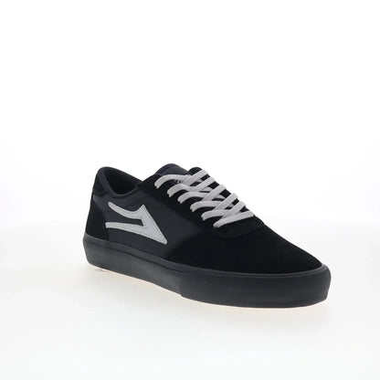 Lakai Manchester Mens Black Suede Lace Up Skate Inspired Sneakers Shoes