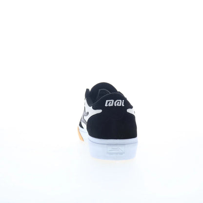 Lakai Manchester Mens Black Suede Lace Up Skate Inspired Sneakers Shoes