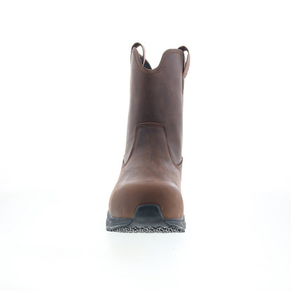 Propet Smith Composite Toe MBU004LBCH Mens Brown Leather Work & Safety Boots
