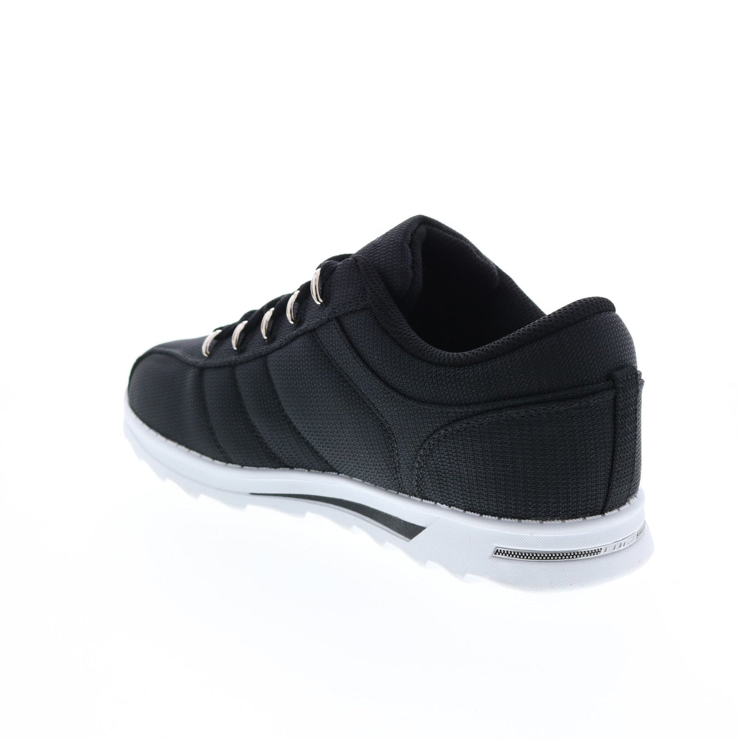 Lugz Charger II Ballistic Mens Black Canvas Lifestyle Sneakers Shoes