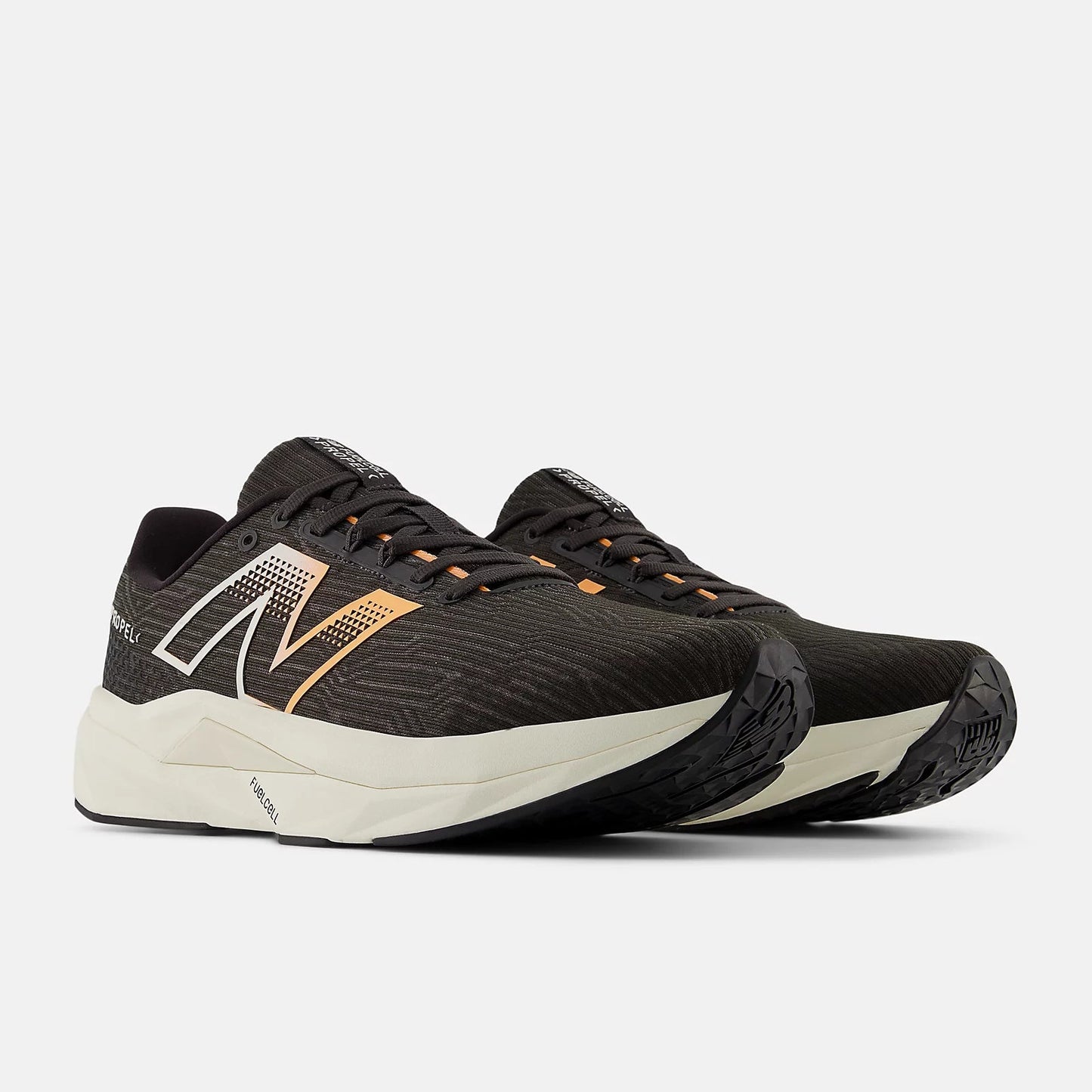 FuelCell Propel v5 (D) Men's :Black | Hot Mango