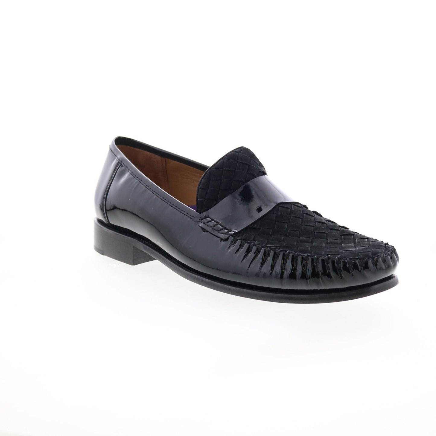 Robert Zur Monaco Penny Tuxedo Mens Black Loafers & Slip Ons Penny Shoes