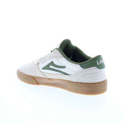 Lakai Cambridge Mens Beige Suede Lace Up Skate Inspired Sneakers Shoes