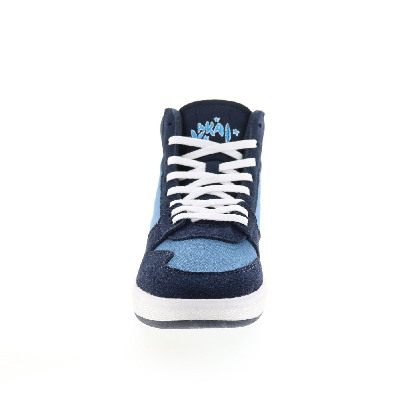 Lakai Villa MS4230140B00 Mens Blue Suede Skate Inspired Sneakers Shoes