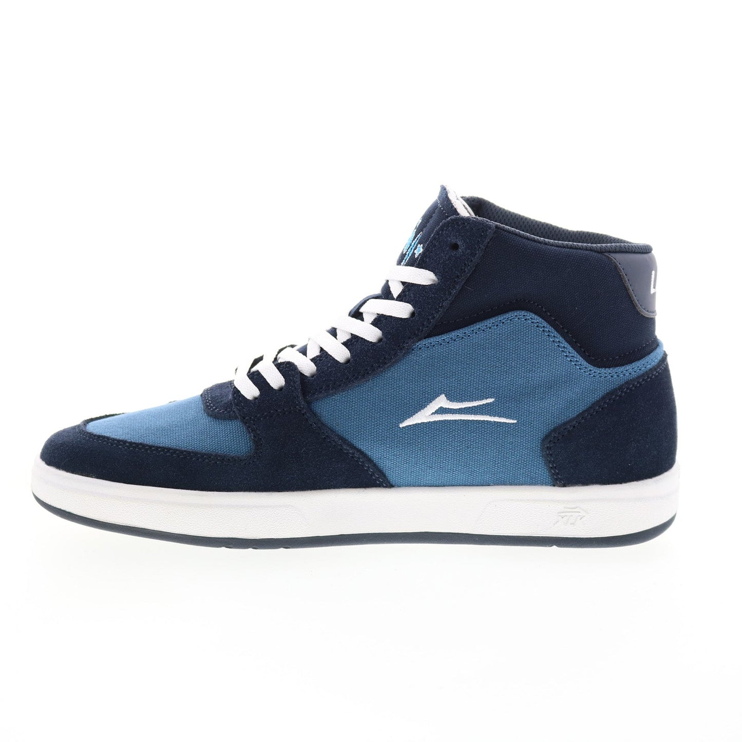 Lakai Villa MS4230140B00 Mens Blue Suede Skate Inspired Sneakers Shoes