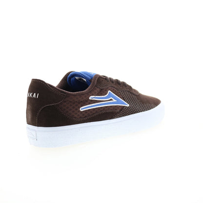 Lakai Essex MS4230263A00 Mens Brown Suede Skate Inspired Sneakers Shoes