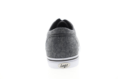 Lugz Vet MVETLCHC-060 Mens Gray Canvas Lace Up Lifestyle Sneakers Shoes
