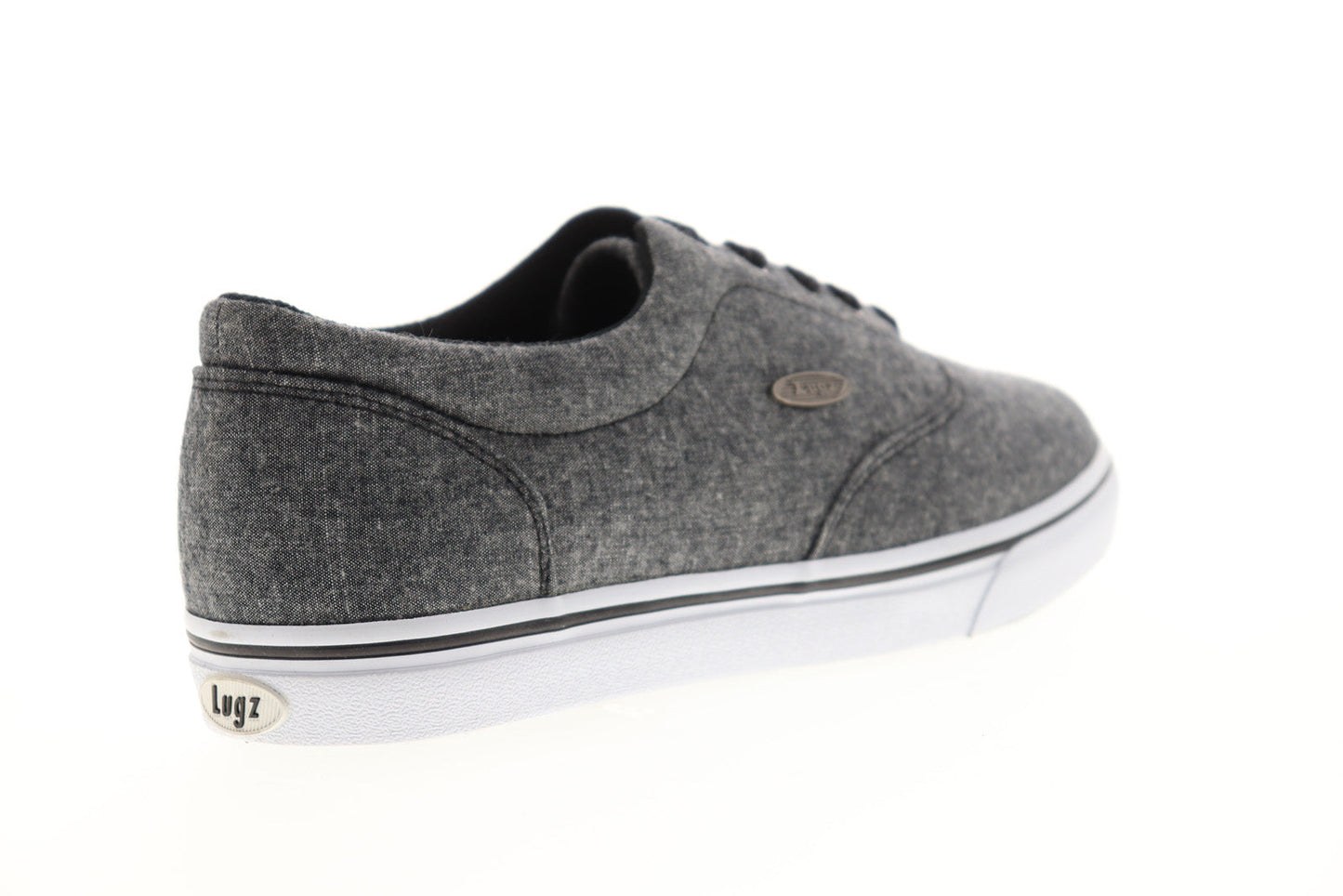 Lugz Vet MVETLCHC-060 Mens Gray Canvas Lace Up Lifestyle Sneakers Shoes