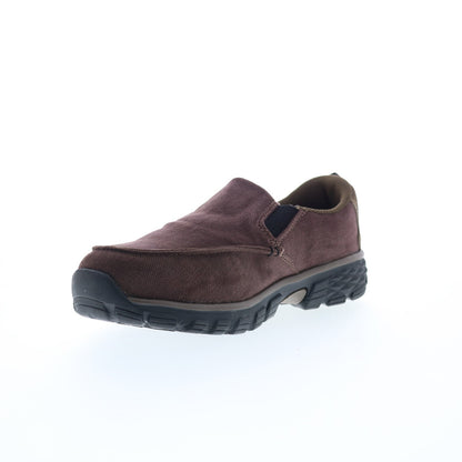Nautilus Breeze Slip-On Alloy Toe Electrical Hazard Mens Brown Work & Safety Shoes