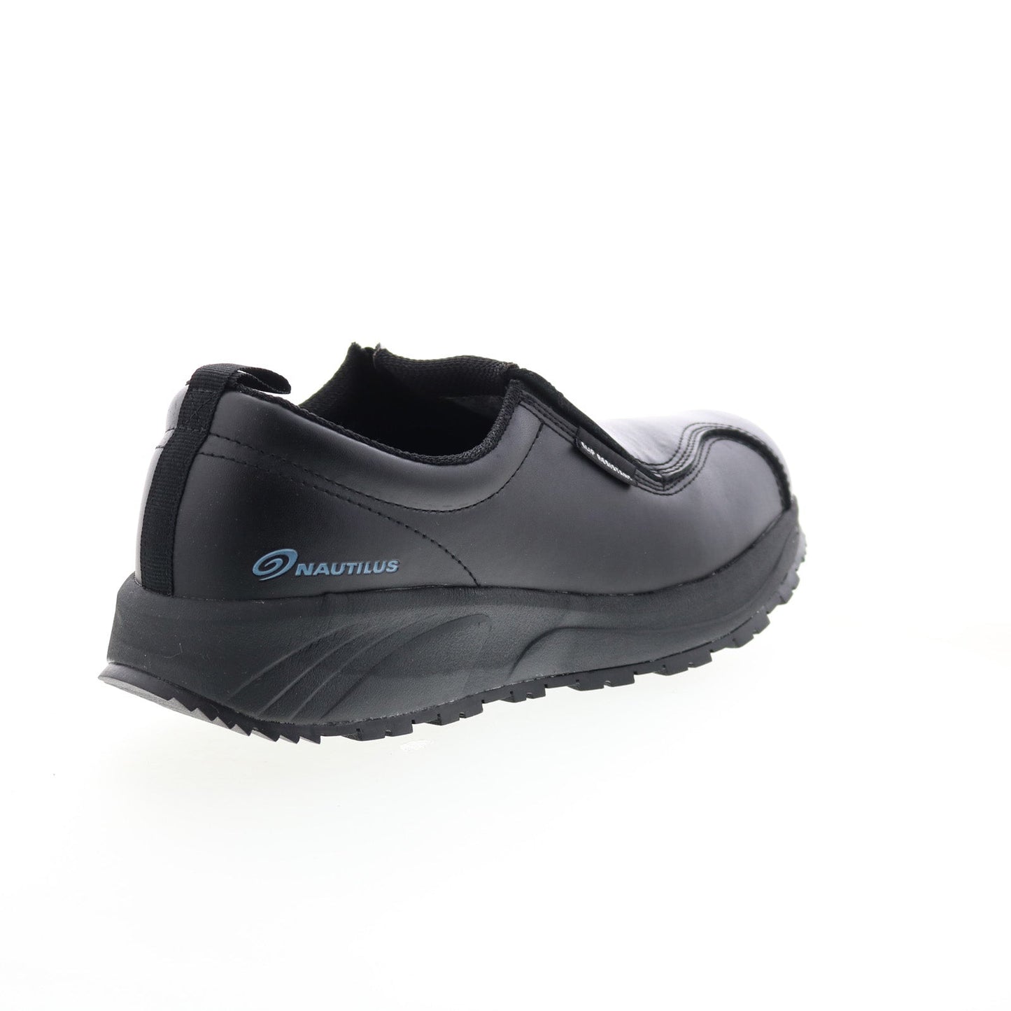Nautilus Skidbuster Slip On SR Electrical Hazard Mens Black Wide Work & Safety Shoes