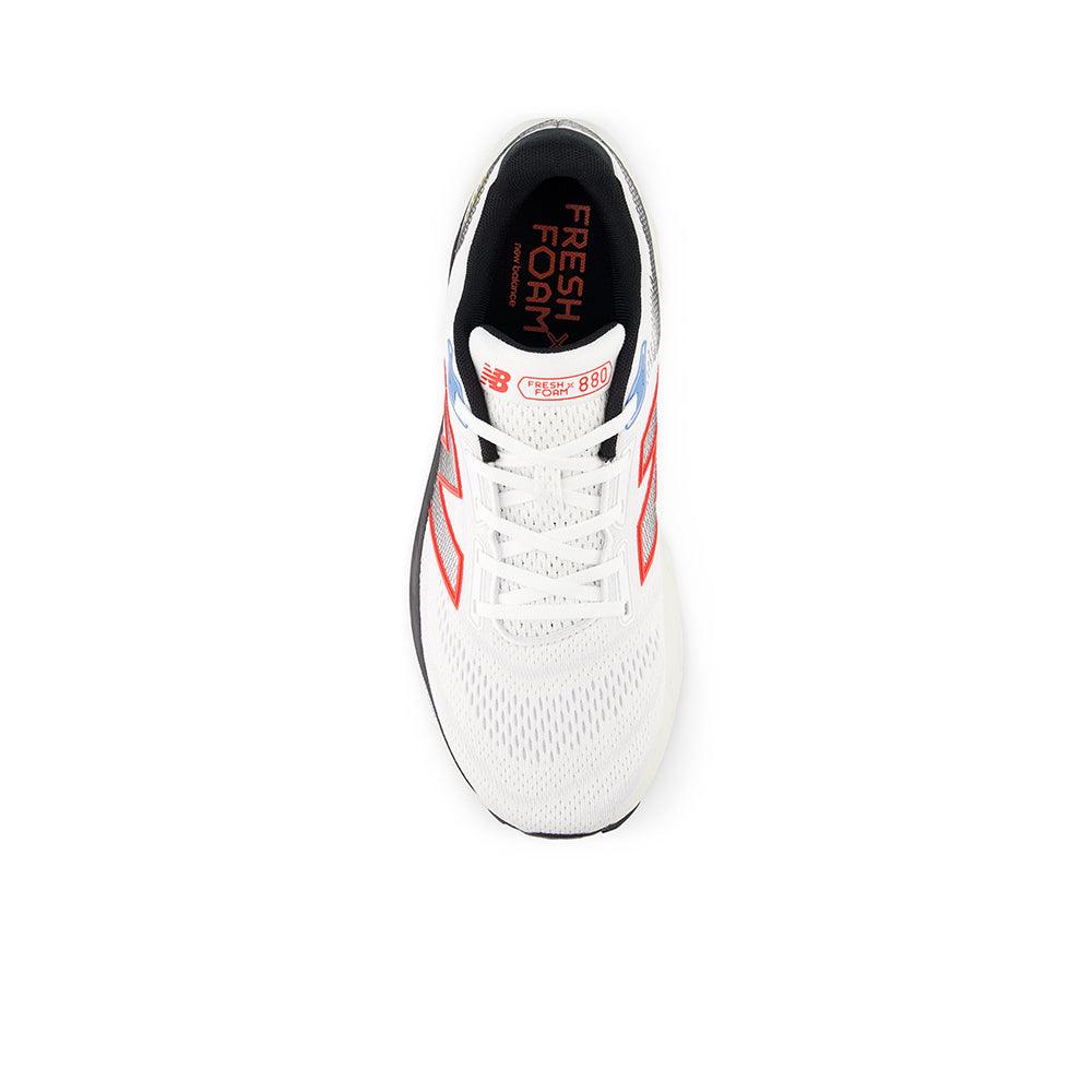 Fresh Foam X 880v14 (2E) Men's :White | Neo Flame