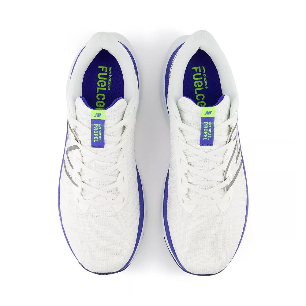 FuelCell Propel v4 (D) Men's :White | Marine Blue