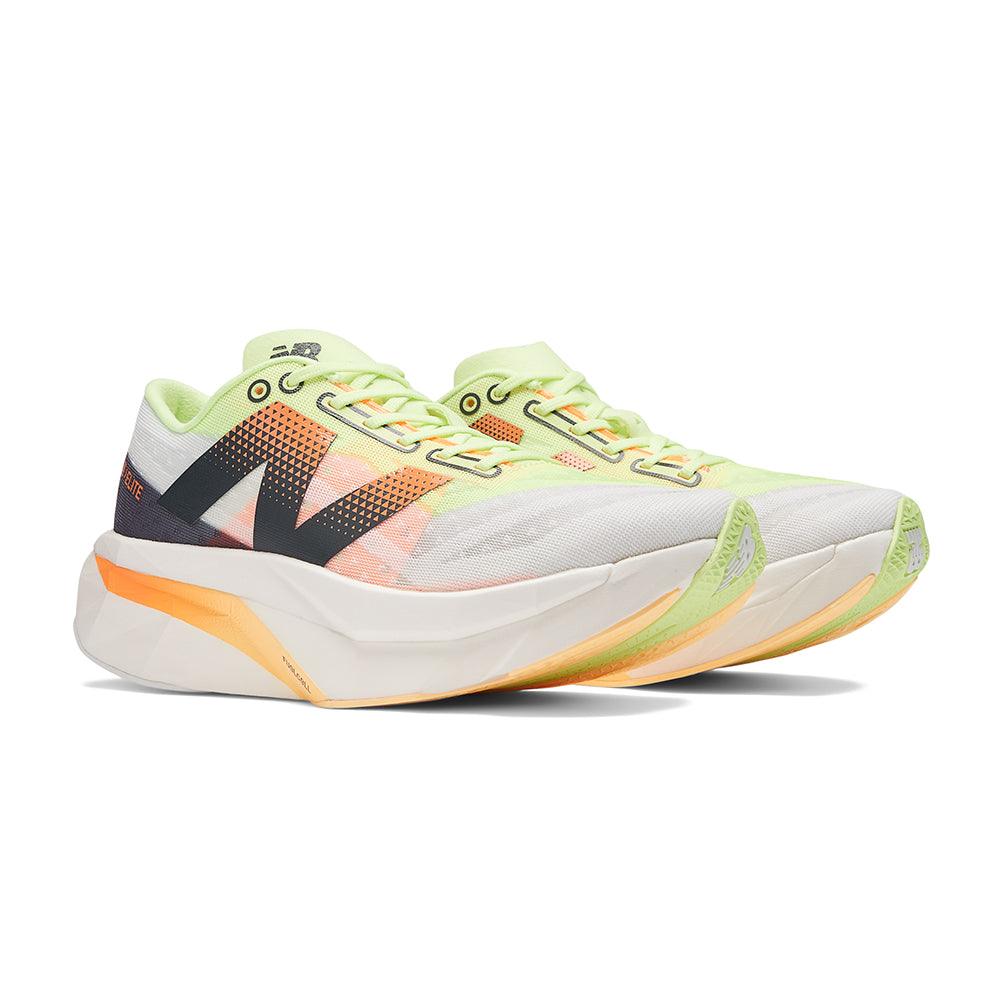 FuelCell SuperComp Elite v4 (B) Women's :White | Bleached Lime Glo