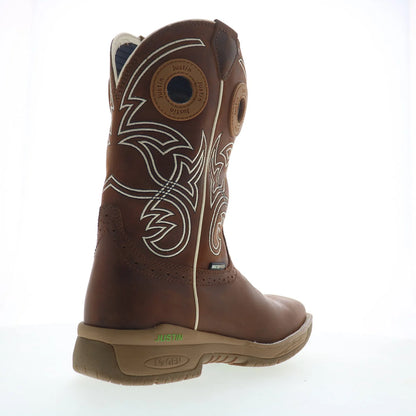 Justin Boots Nitread Waterproof CR3200 Mens Brown Leather Work & Safety Boots