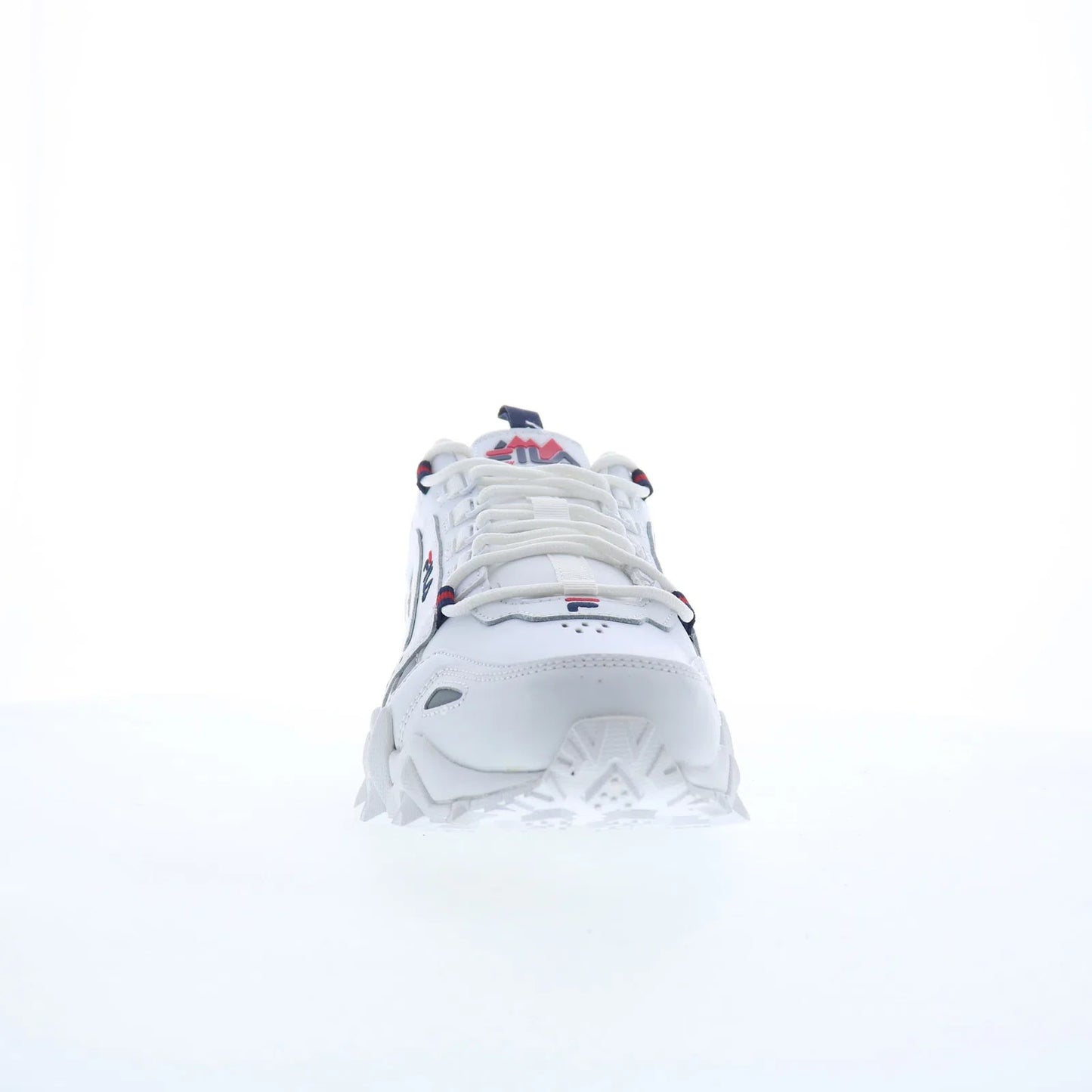 Fila Oakmont TR 1JM00652-125 Mens White Leather Lace Up Athletic Hiking Shoes