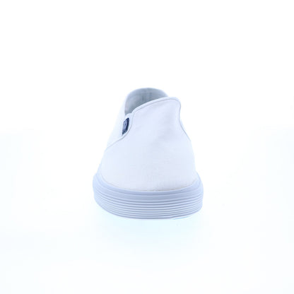 Original Penguin Sam Stripe Slip On Mens White Lifestyle Sneakers Shoes