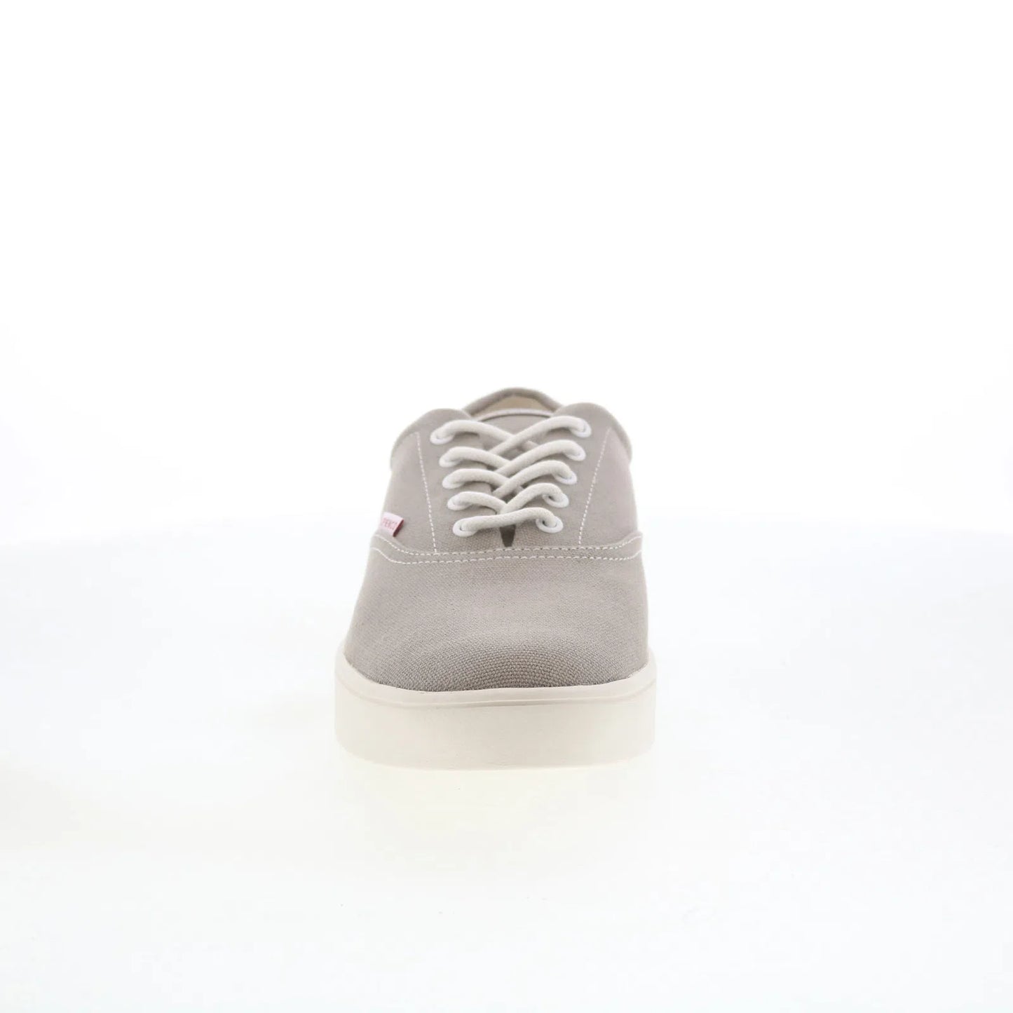 Spenco Pier SP2007GRY Mens Gray Canvas Lace Up Lifestyle Sneakers Shoes