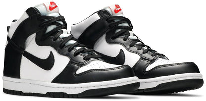 Nike Grade School Womens Dunk High Sneakers - 'Black White'