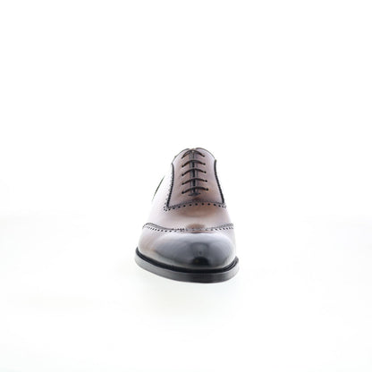 Di Bianco Reggio Deco Zenzero Mens Brown Oxfords Wingtip & Brogue Shoes