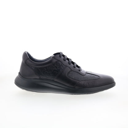 Robert Graham Haro RG5579L Mens Black Leather Lifestyle Sneakers Shoes