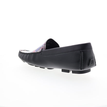 Robert Graham Jump RG5793S Mens Black Loafers & Slip Ons Moccasin Shoes