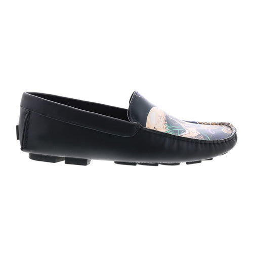 Robert Graham Jump RG5793S Mens Black Loafers & Slip Ons Moccasin Shoes