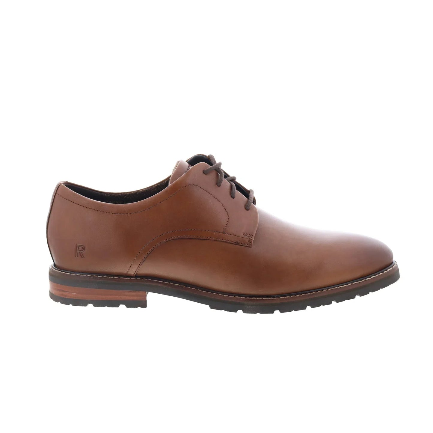 Rockport Cedric RMCEDRIC Mens Brown Wide Oxfords & Lace Ups Plain Toe Shoes
