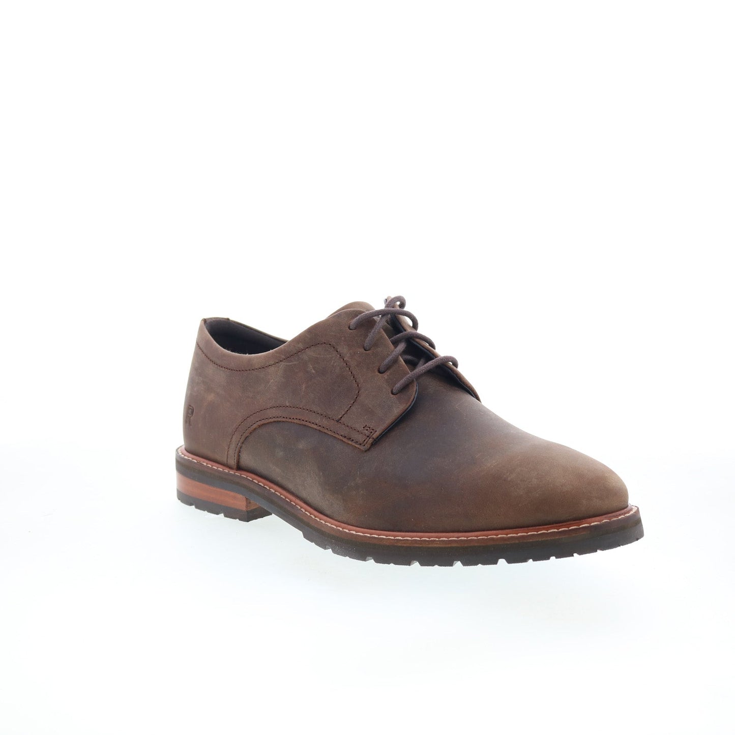 Rockport Cedric RMCEDRIC Mens Brown Wide Oxfords & Lace Ups Plain Toe Shoes
