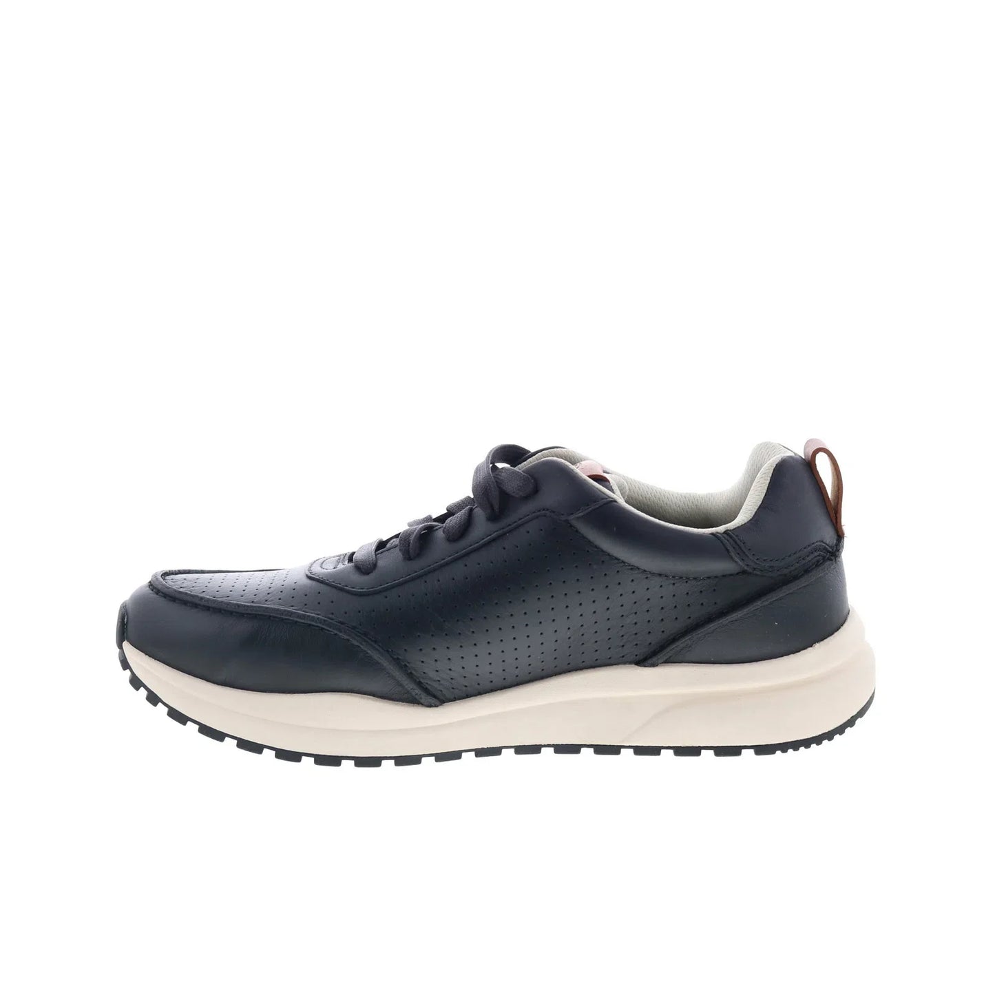 Rockport DMX Bowen Mens Black Wide Leather Lace Up Lifestyle Sneakers Shoes