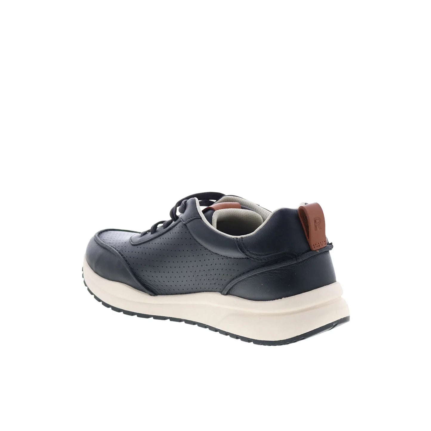 Rockport DMX Bowen RMDMXBOWEN Mens Black Leather Lifestyle Sneakers Shoes