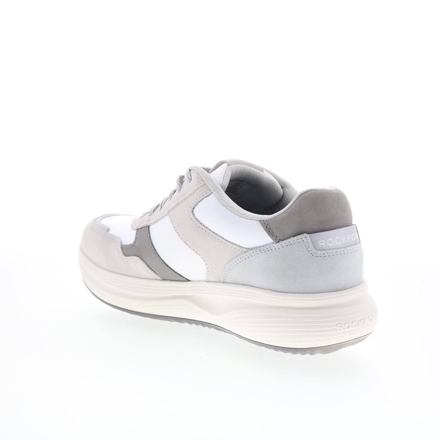 Rockport DMX Corvin RMDMXCORVIN Mens Gray Suede Lifestyle Sneakers Shoes