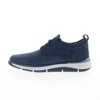 Rockport Lukah 2 RMLUKAH2 Mens Blue Wide Suede Lifestyle Sneakers Shoes