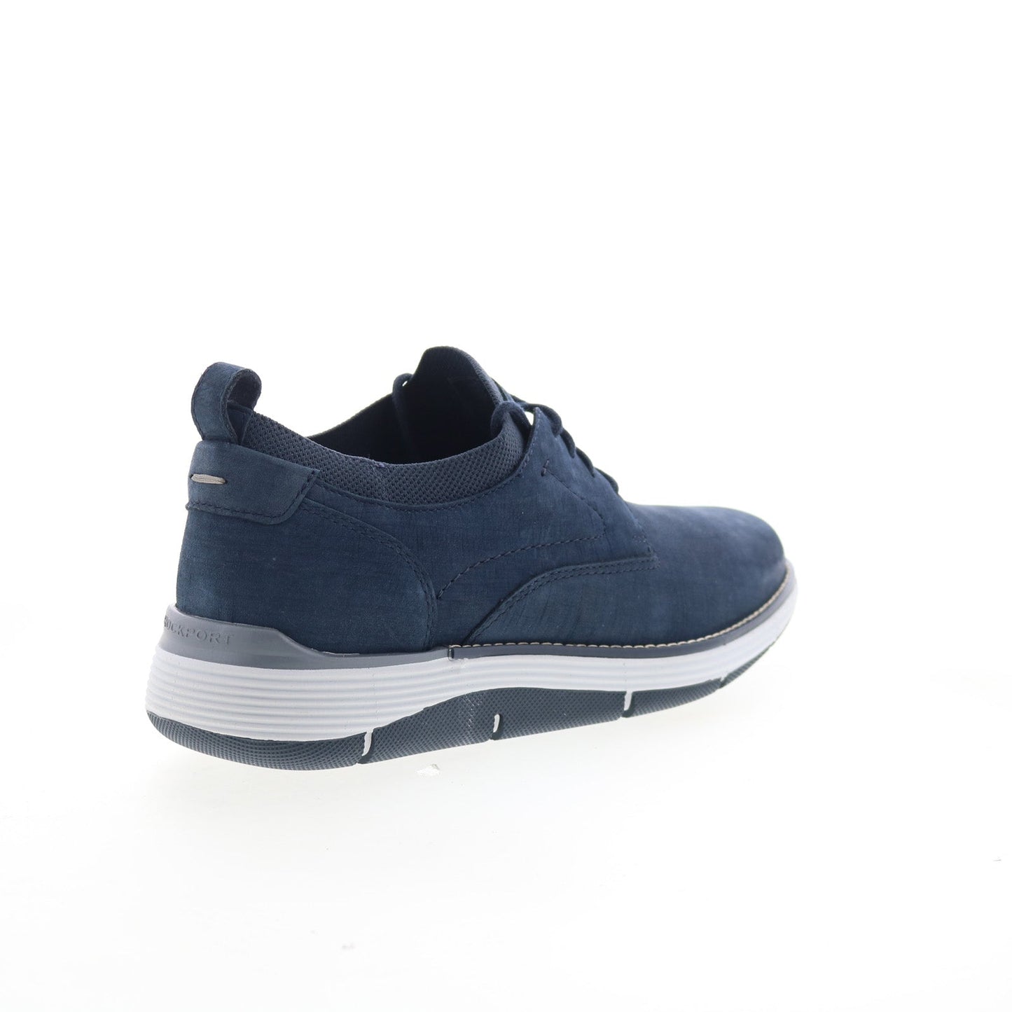 Rockport Lukah 2 RMLUKAH2 Mens Blue Wide Suede Lifestyle Sneakers Shoes