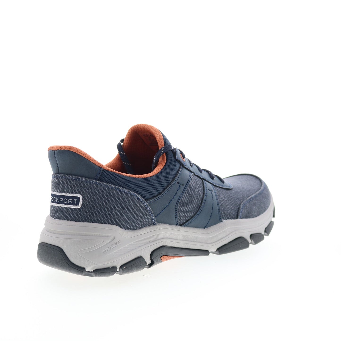 Rockport Rhett 2 RMRHETT2 Mens Blue Canvas Lifestyle Sneakers Shoes