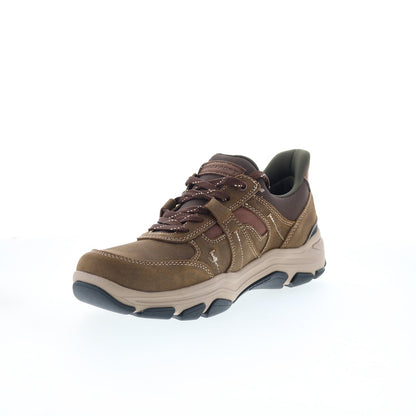 Rockport Rhett RMRHETT Mens Brown Suede Lace Up Lifestyle Sneakers Shoes