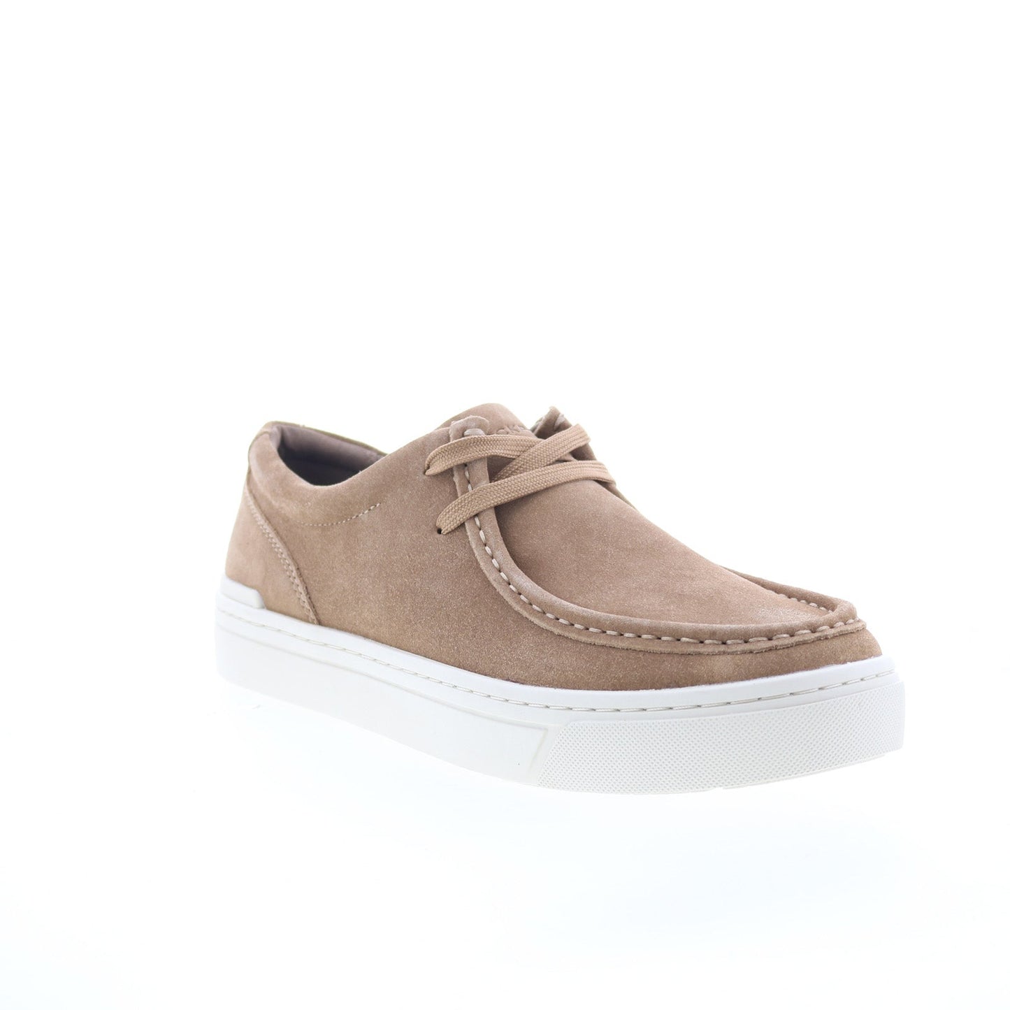 Rockport Terell Mens Brown Suede Lace Up Lifestyle Sneakers Shoes