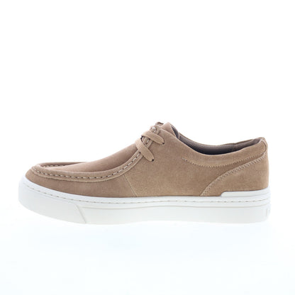 Rockport Terell Mens Brown Suede Lace Up Lifestyle Sneakers Shoes