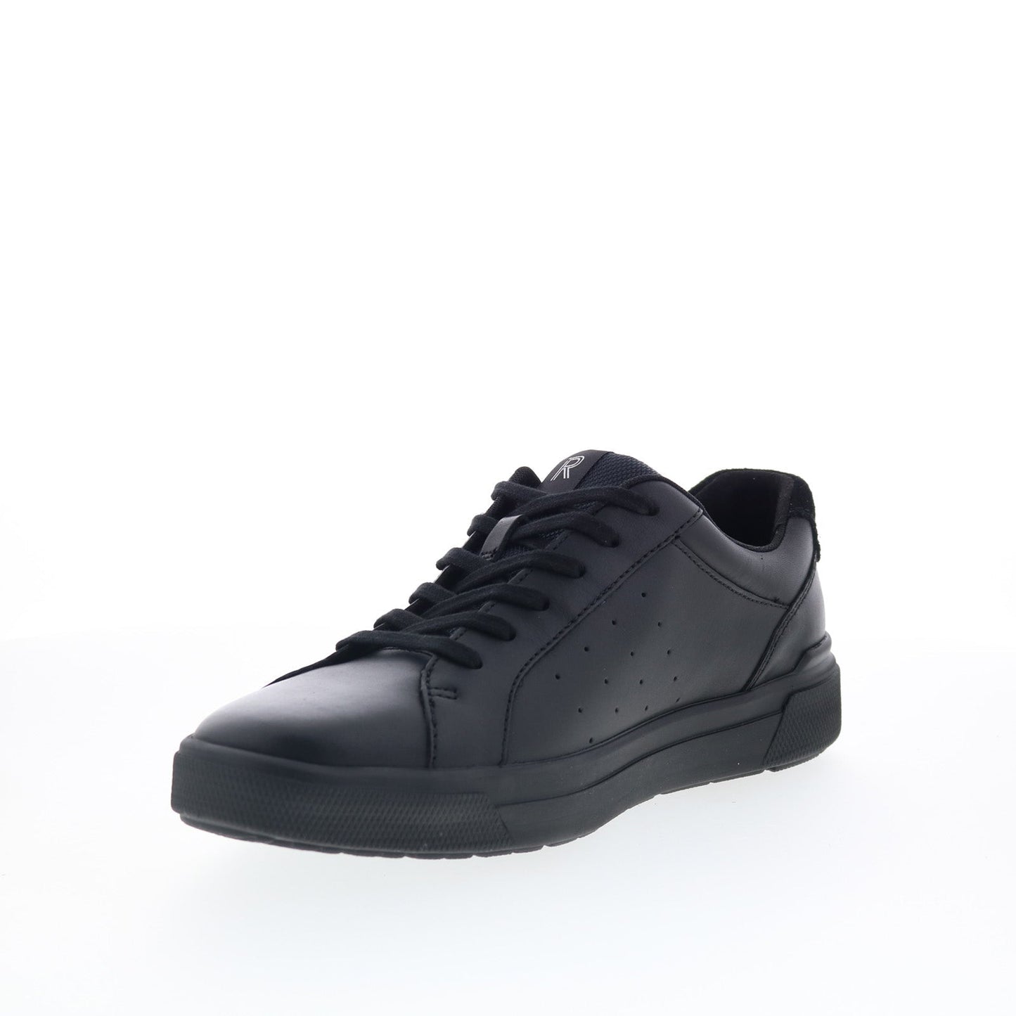 Rockport Total Motion Tarquin Mens Black Leather Lifestyle Sneakers Shoes