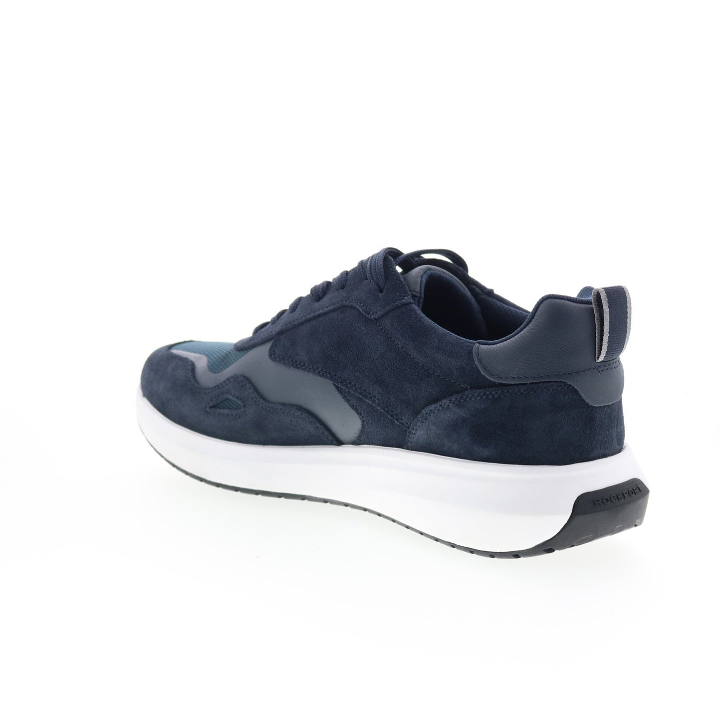 Rockport Total Motion Tarquin Mens Blue Wide Lifestyle Sneakers Shoes