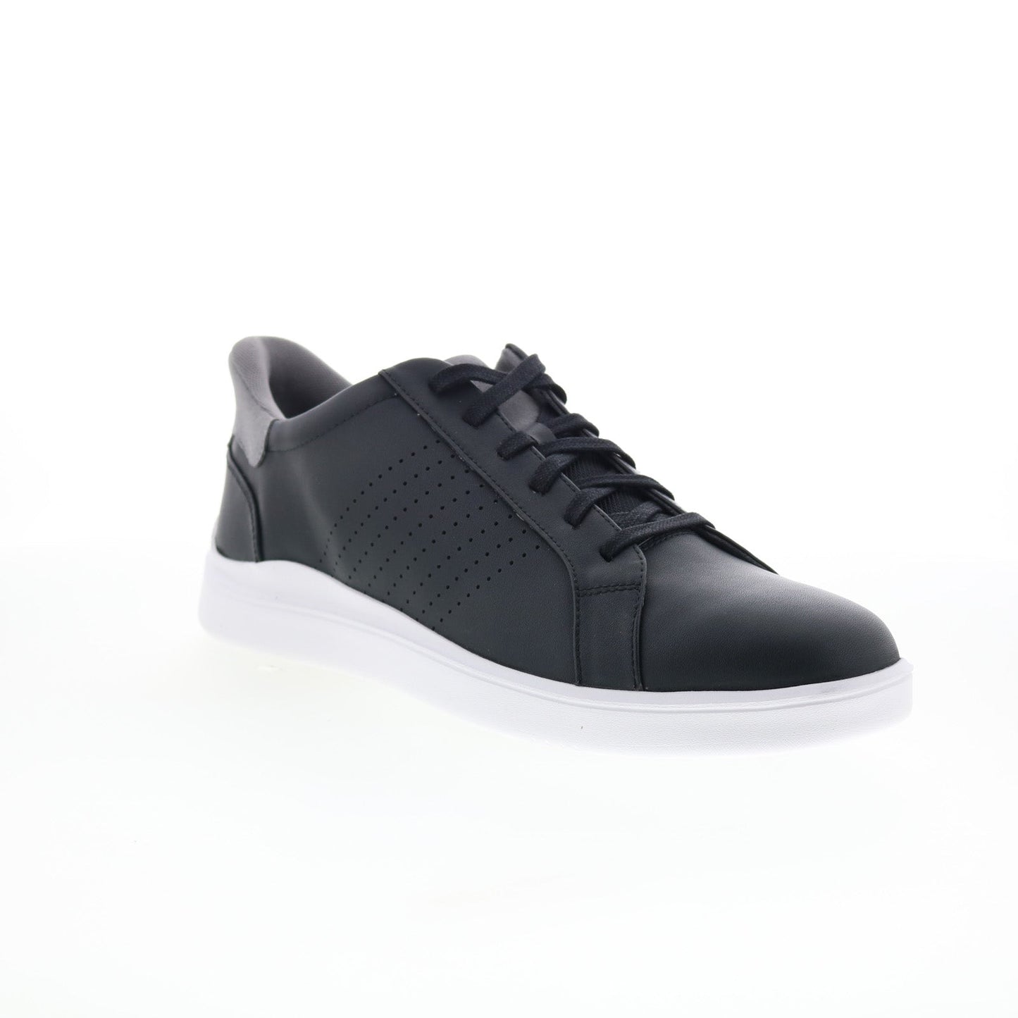 Rockport Tristen Step Activated Lace Up Mens Black Lifestyle Sneakers Shoes