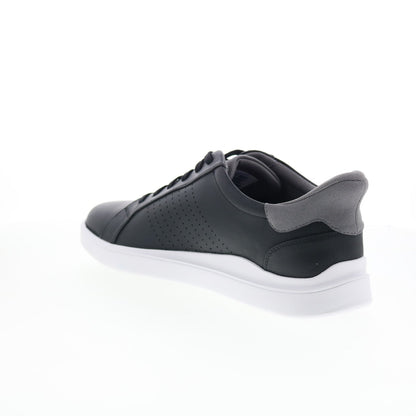 Rockport Tristen Step Activated Lace Up Mens Black Lifestyle Sneakers Shoes